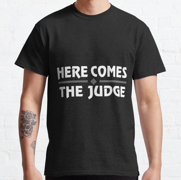 XpressionTees Here Comes The Judge 99, Mens T-Shirt, Baseball Shirt, Aaron Judge Shirt, Birthday Gift, Fathers Day Gift, Yankees Shirt, Summer Shirt