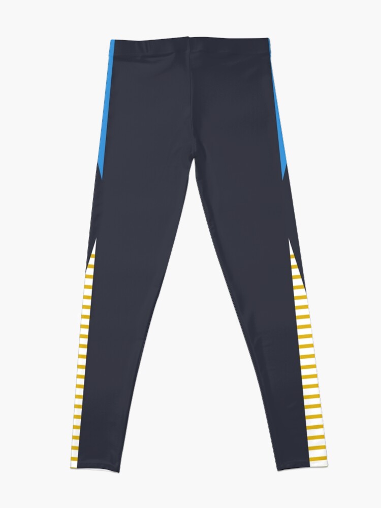 Zumba Blue Athletic Leggings for Women