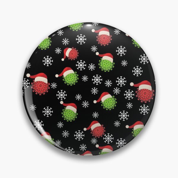 Item preview, Christmas Virus Pattern designed and sold by CecileMJ.