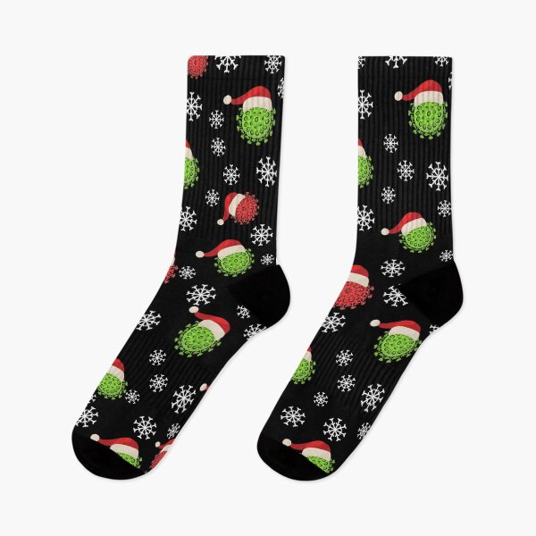 Item preview, Christmas Virus Pattern designed and sold by CecileMJ.