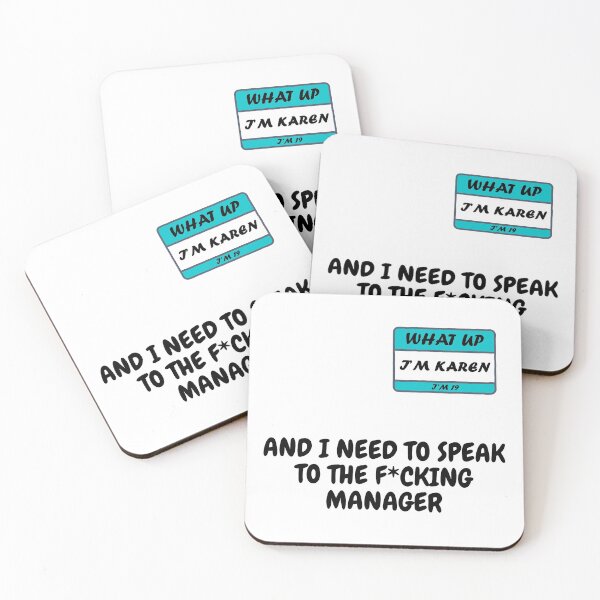 Item preview, What Up I'm Karen I'm 19 And I Need To Speak To The F*cking Manager designed and sold by LuckyKermit.