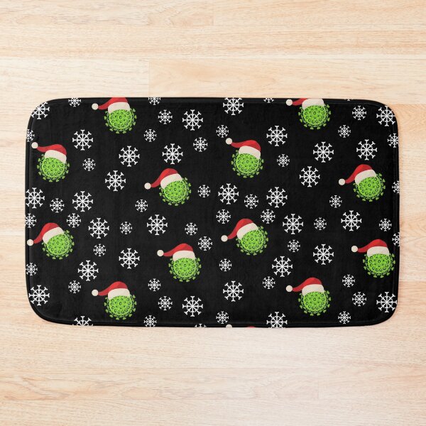 Item preview, Christmas Green Virus Pattern designed and sold by CecileMJ.