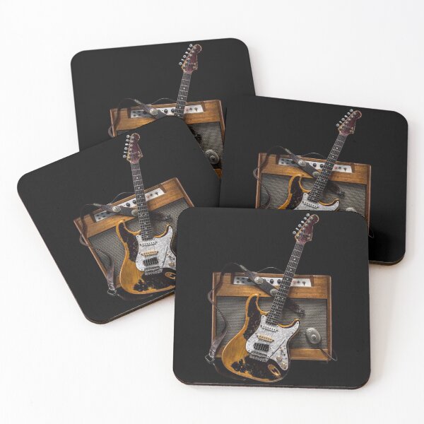 Stratocaster Coasters (Set of 4)