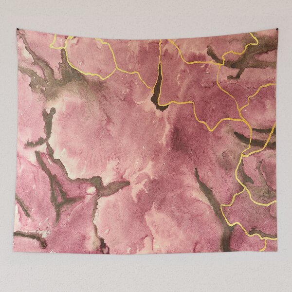 Artikelvorschau, aquarell abstrakt rosa entworfen und verkauft von NancyArtDesigns.