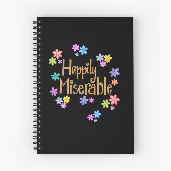 Item preview,  Happily Miserable - Cheerful floral Palette designed and sold by Squarebird.