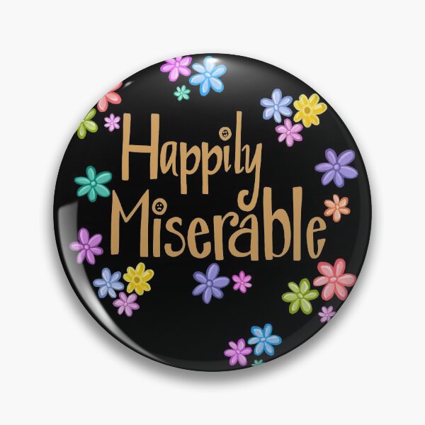 Item preview,  Happily Miserable - Cheerful floral Palette designed and sold by Squarebird.