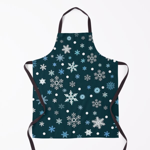 Item preview, Dark Snowflakes winter pattern designed and sold by ARTemSPL.