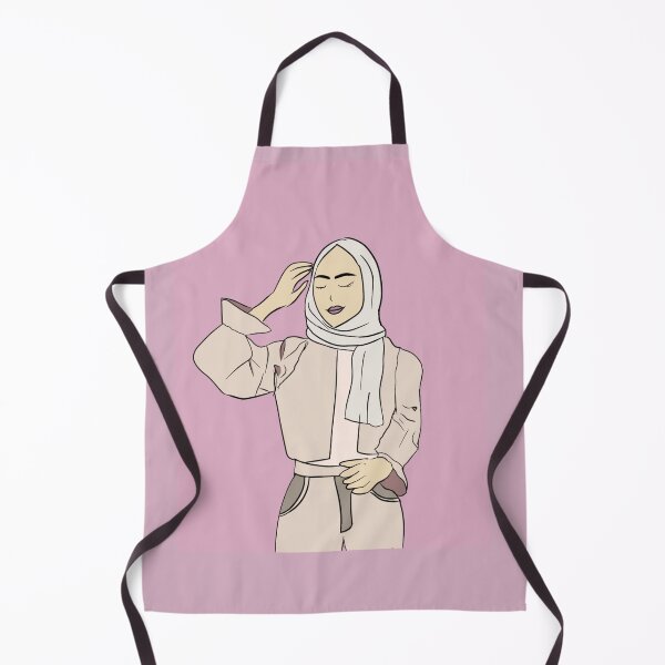 Item preview, Hijabi in beige jacket designed and sold by NameeraDesigns.