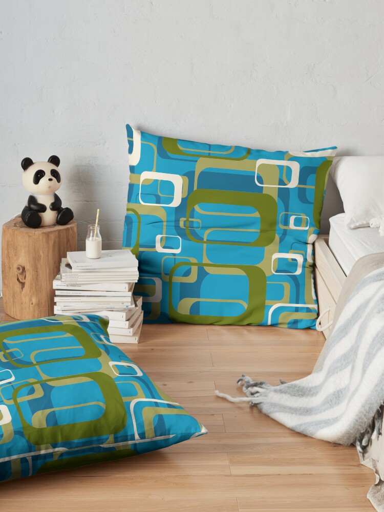 Alternate view of Ocean Retro Floor Pillow