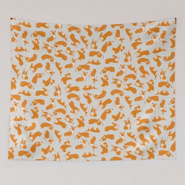 Item preview, Leaping Corgis designed and sold by natsmillie.
