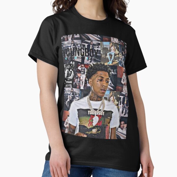 Magliette Da Uomo YoungBoy Never Broke Again Manica Corta In - Foto 3