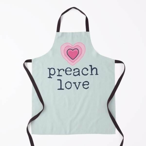 Item preview, Preach Love Heart designed and sold by SharksOnShore.