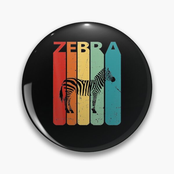 Item preview, Retro Vintage Zebra Funny Gifts For Animal Lover T-Shirt designed and sold by EveElliott.