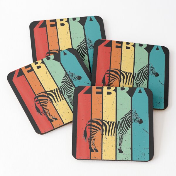 Item preview, Retro Vintage Zebra Funny Gifts For Animal Lover T-Shirt designed and sold by EveElliott.