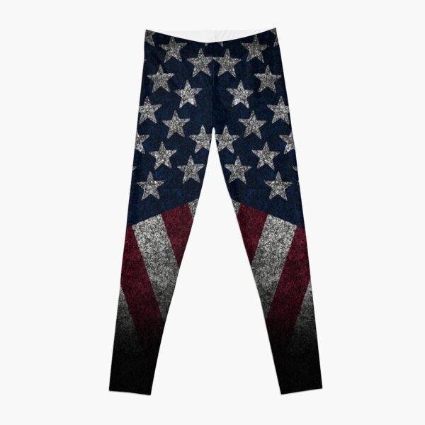 American Flag Leggings