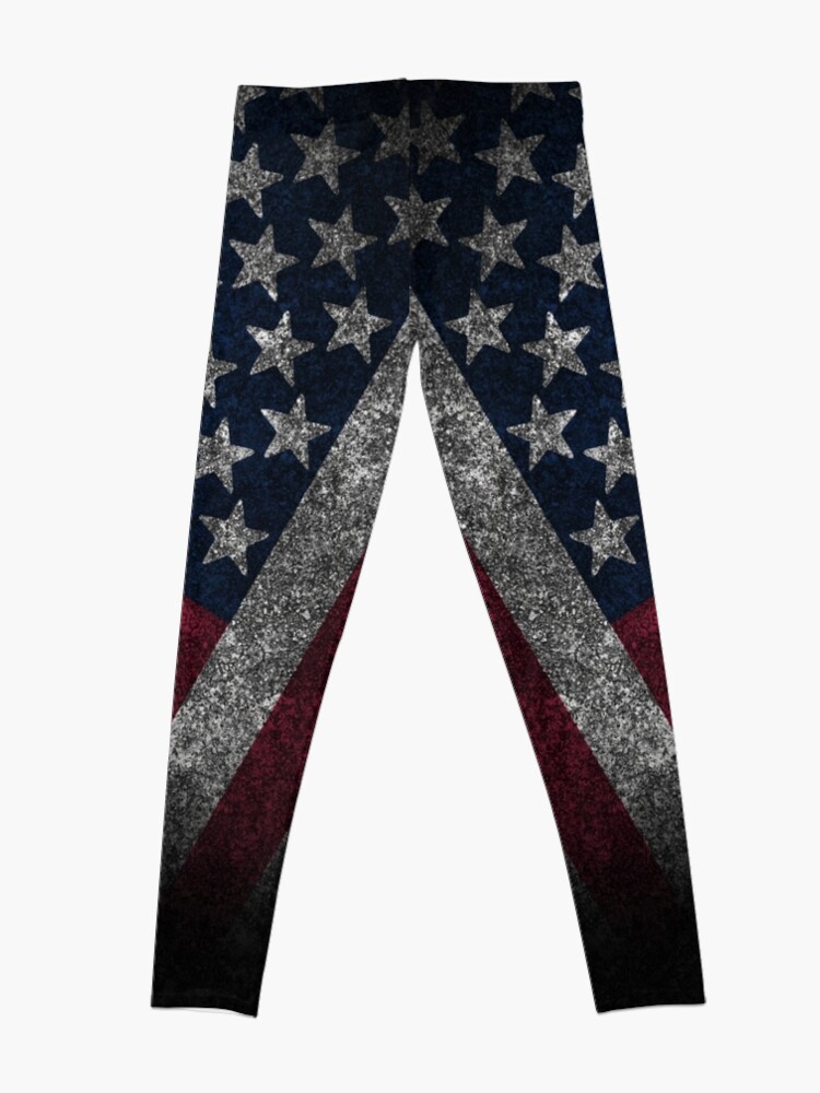 Patriotic American Flag Design Leggings for Sale by vtv14