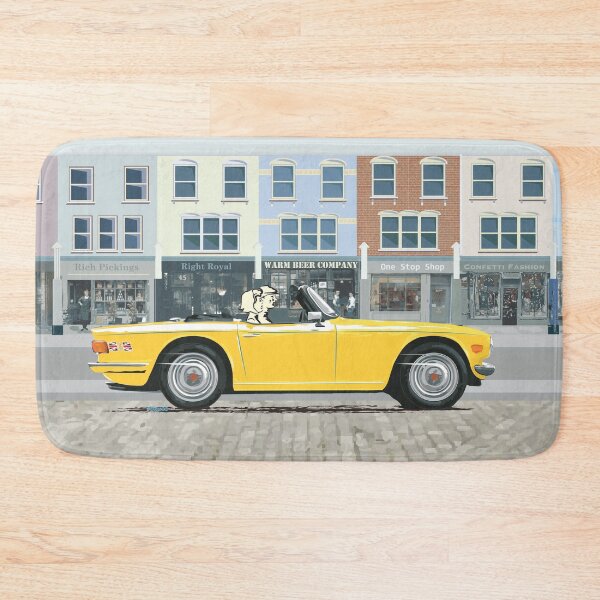 Item preview, Jasmine Yellow color TR6 – the Classic British Sports Car designed and sold by Bigs66.