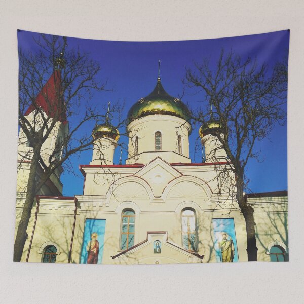 Item preview, Orthodox church with shining domes  designed and sold by helenkaiy.