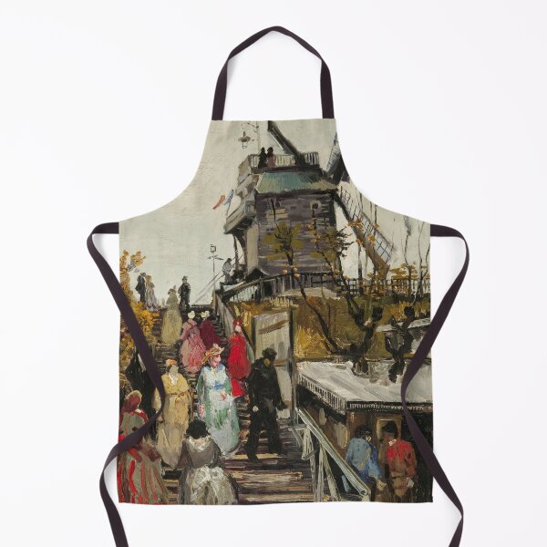 Item preview, Le Moulin de Blute-Fin - Van Gogh - c1886 designed and sold by CrankyOldDude.