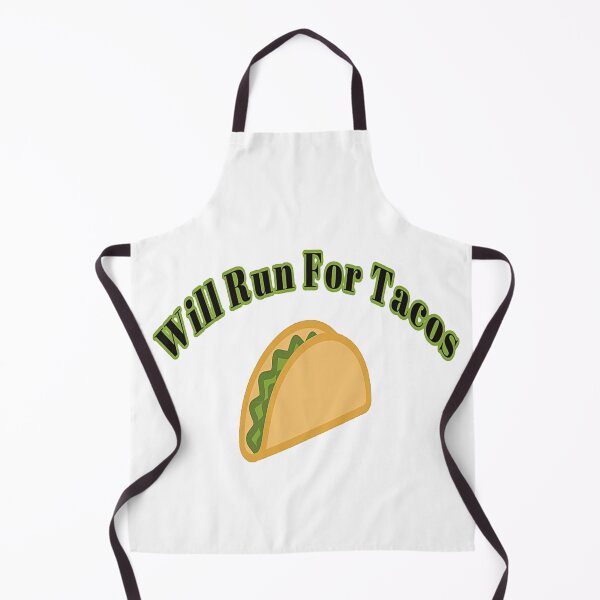 Item preview, Will Run For Tacos now designed and sold by NancyArtDesigns.