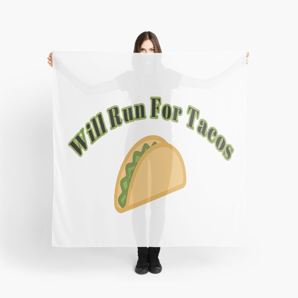 Item preview, Will Run For Tacos now designed and sold by NancyArtDesigns.