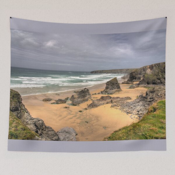 Item preview, Bedruthan Seascape designed and sold by hawkie.