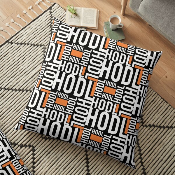 HODL Floor Pillow