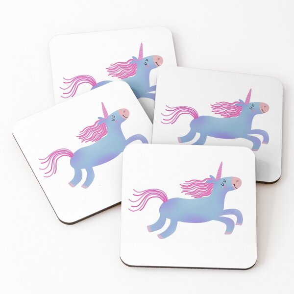 Item preview, Pastel Blue unicorn designed and sold by MadaFaCose.