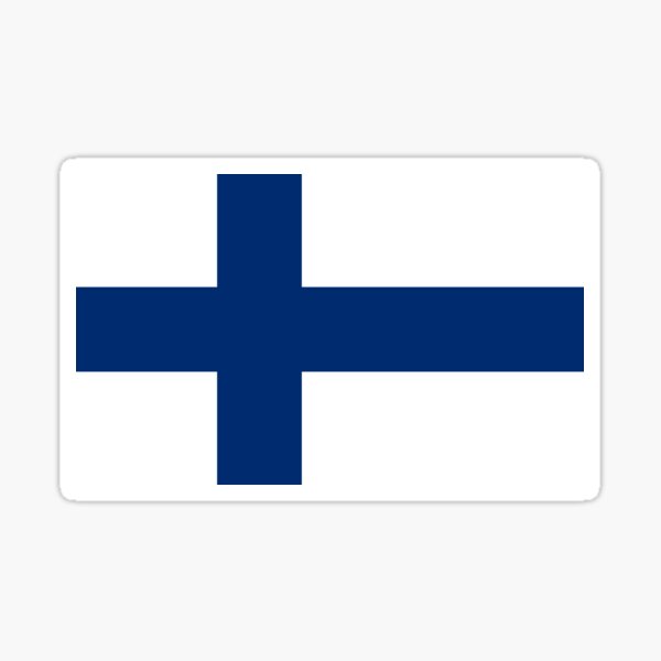 Flag of Finland - Large Sticker