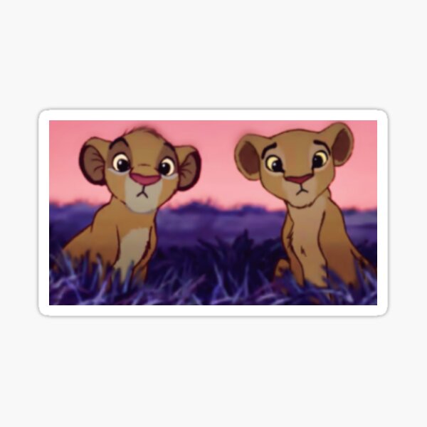 Produits Sur Le Theme Simba Et Nala Redbubble