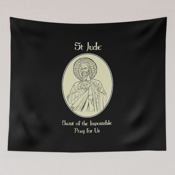 Item preview, St Jude Pray for Us Catholic Christian Saint Prayer designed and sold by h44k0n.