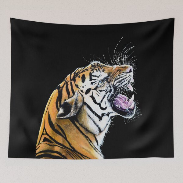 Item preview, TIGER ART, TIGER PAINTING T SHIRT designed and sold by Danicus666.