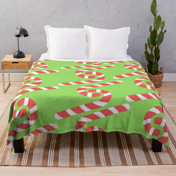 Item preview, Christmas holidays candy cane pattern red and green designed and sold by MynameisRafe.