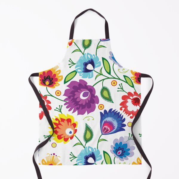 Item preview, Folk Pattern on white designed and sold by FK-UK.