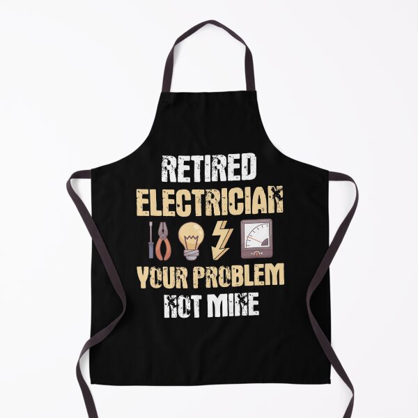 Item preview, Retired Electrician Gift Idea designed and sold by MGO-Design.