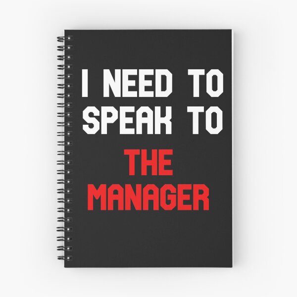 Item preview, I Need To Speak To The Manager designed and sold by The Full Cart.