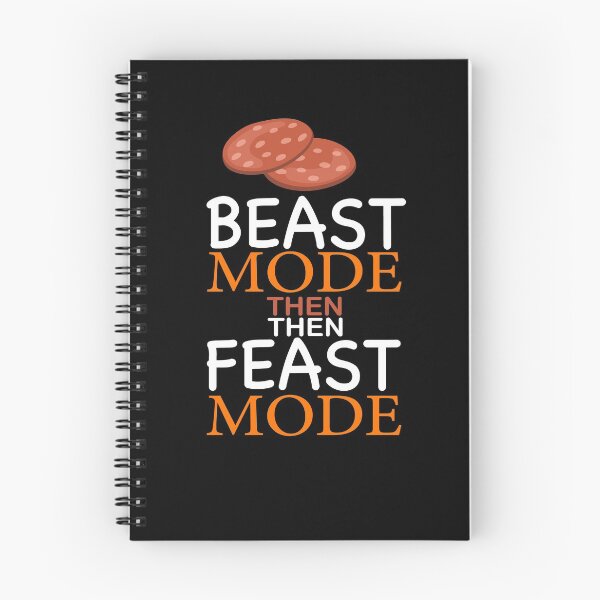 Item preview, Beast Mode Then Feast Mode designed and sold by zazluxe.