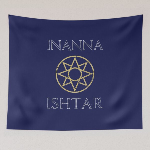 Item preview, Ishtar Star Inanna Sumerian Goddess Mythology Occult designed and sold by h44k0n.