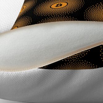 Alternate view of Bitcoin Burst Floor Pillow