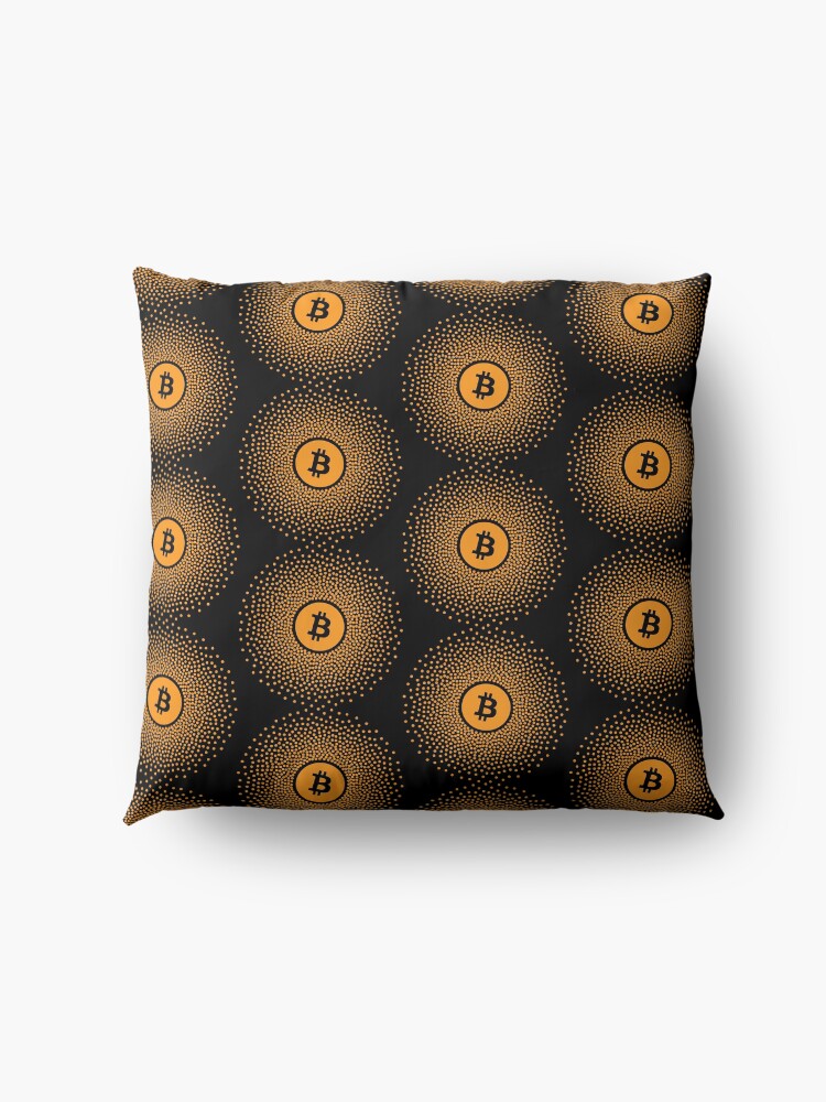 Alternate view of Bitcoin Burst Floor Pillow