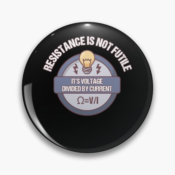 Item preview, Electrician Humor Resistence is not futile designed and sold by MGO-Design.
