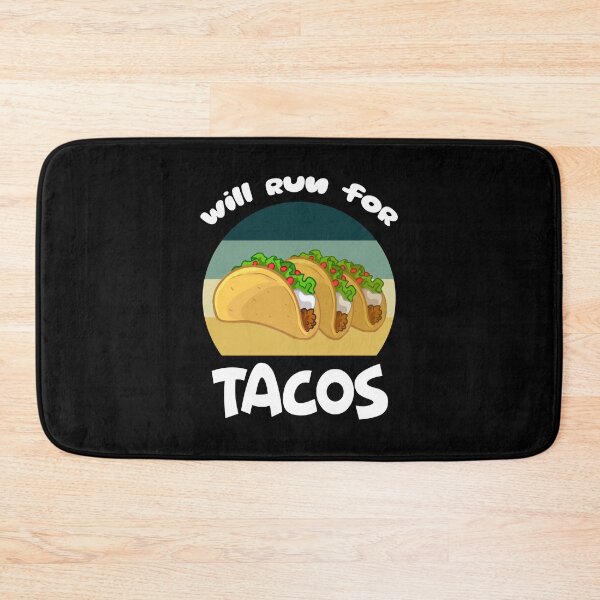 Item preview, Will Run For Tacos designed and sold by printrendstore.