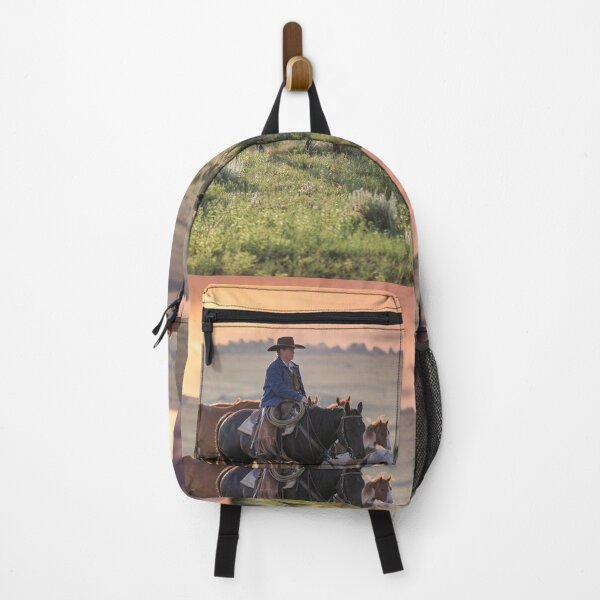 Item preview, Ranch Horse Roundup Surise designed and sold by BerryvineImage.