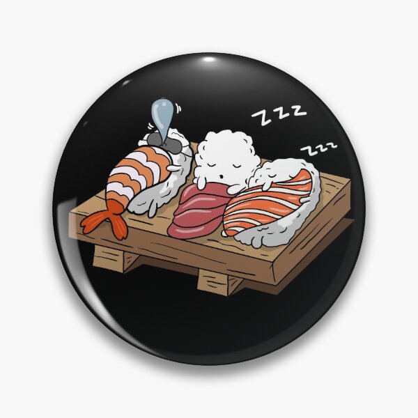 Item preview, Sleeping Sushi Shirt Love Sushi Rolls Funny Japanese Food Essential designed and sold by Sioox.
