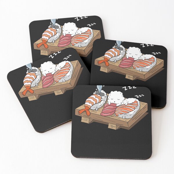 Item preview, Sleeping Sushi Shirt Love Sushi Rolls Funny Japanese Food Essential designed and sold by Sioox.