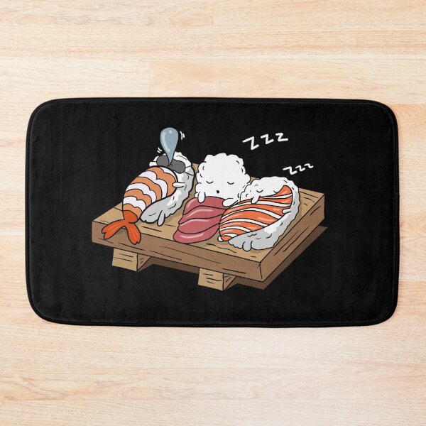 Item preview, Sleeping Sushi Shirt Love Sushi Rolls Funny Japanese Food Essential designed and sold by Sioox.
