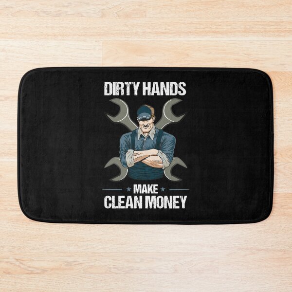 Item preview, Dirty Hands Make Clean Money | Diesel Mechanic Gift Idea designed and sold by MGO-Design.