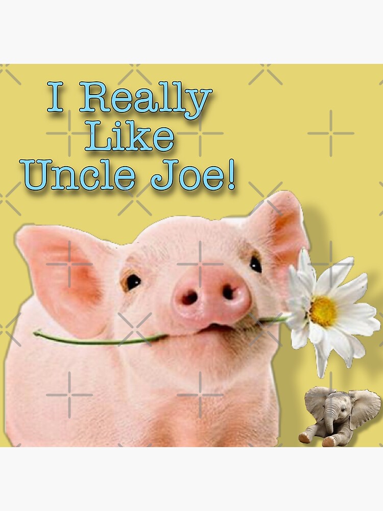 "Uncle Joe" Poster for Sale by MazzelloMafia1 Redbubble