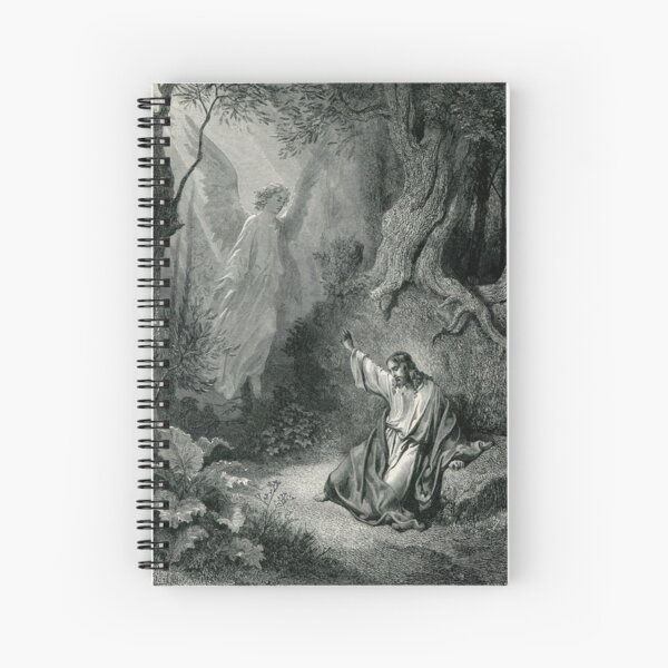 Old Bible Illustration Spiral Notebook