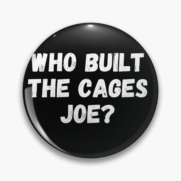 Item preview, Who Built The Cages Joe designed and sold by StarByAsem.